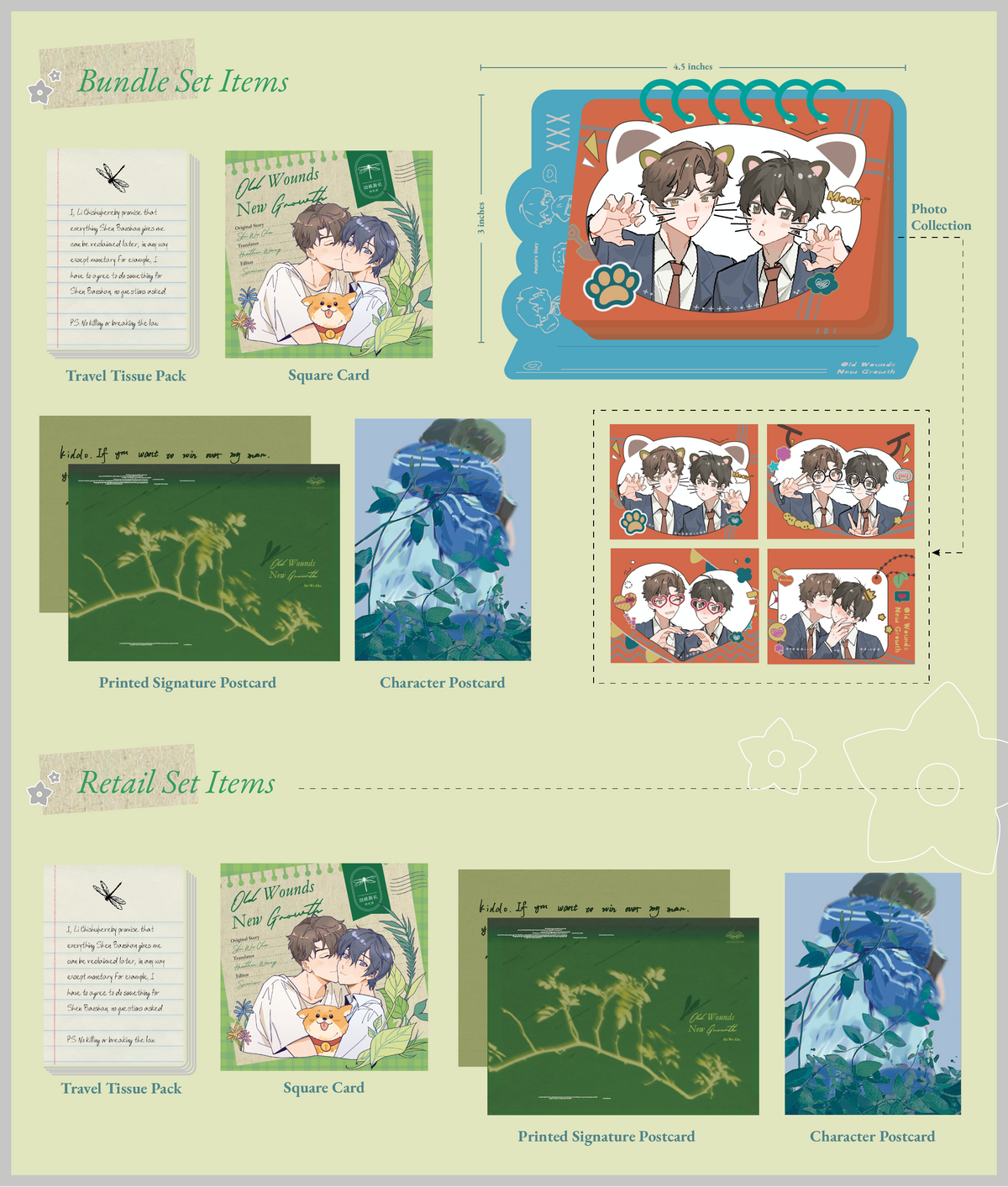 [Pre-order Ended] Old Wounds New Growth