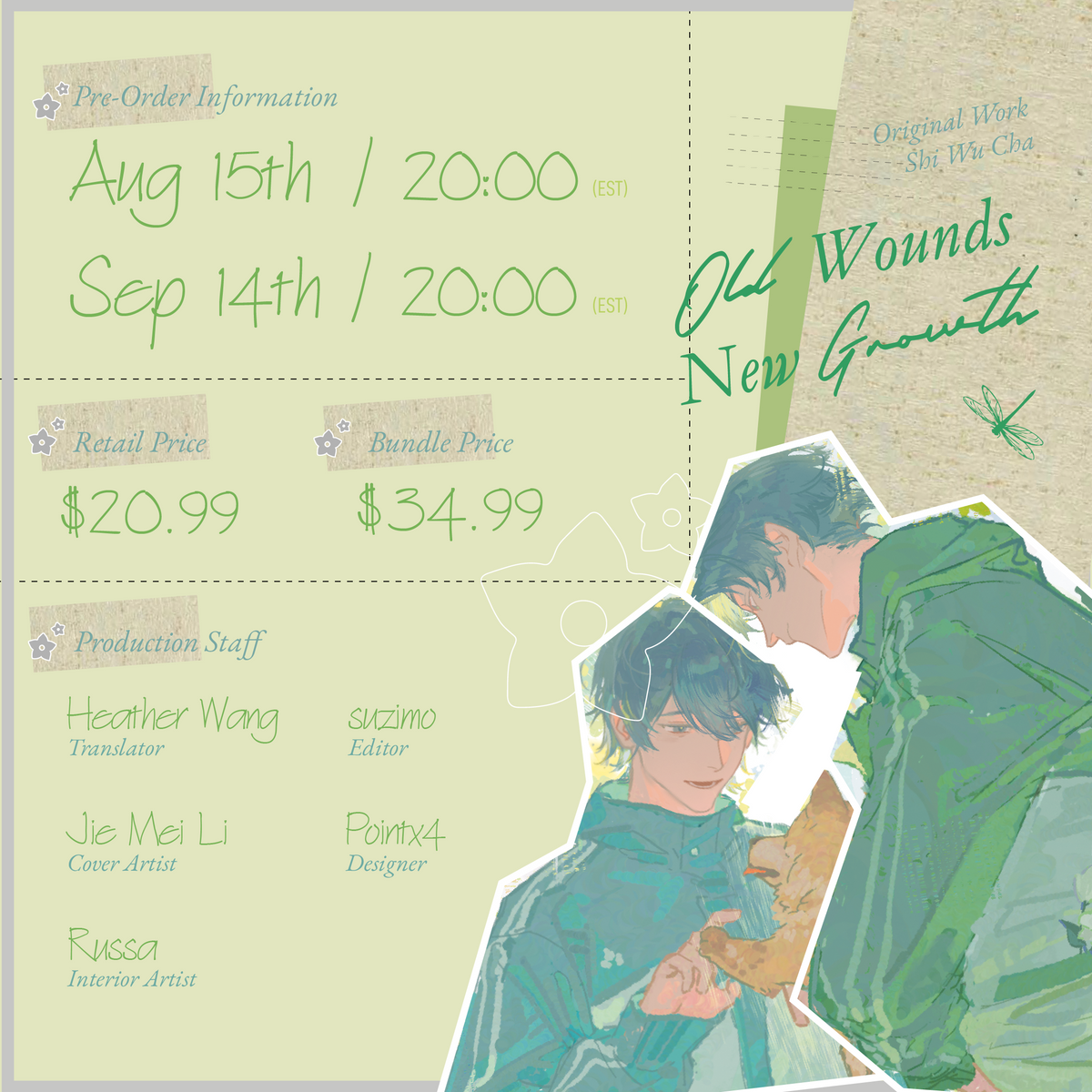 [Pre-order Ended] Old Wounds New Growth