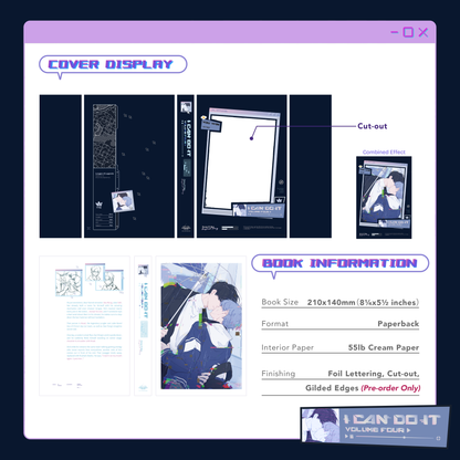 [Pre-order]I Can Do It(Vol. 3 & 4)